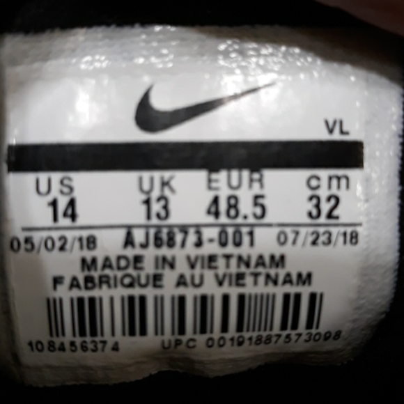 🔥HP🔥NWOT Nike Air Hurache Elite 2 low size 14 - Picture 5 of 7